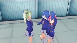 MMD Aikatsu - when someone talks to my senpai