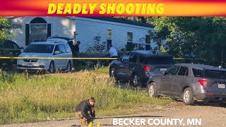 Deadly Saturday Shooting In Becker County, Minnesota