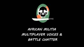 Modern Warfare 3 - African Militia Multiplayer Voices \u0026 Battle Chatter