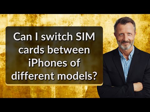 Can you switch SIM cards between iPhones with different providers?
