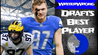 The Lions Drafted the Best Player in the 2022 NFL Draft! Aidan Hutchinson Draft Grade and Analysis!