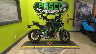 New 2025 Kawasaki Z650 ABS Motorcycle For Sale In Port Richey, FL