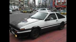 頭文字 D スプリンター・トレノ Initial D Toyota AE86 Replica in Shinjuku Tokyo Japan