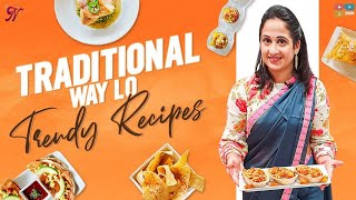 Traditional Way lo Trendy Recipes  || Nandu's World || Telugu Vlog || Tamada Video