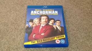 Anchorman: The legend of ron burgundy Blu-ray unboxing