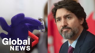 Coronavirus: First coronavirus vaccine shots could be delivered to Canada next week | FULL