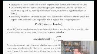 Econometrics - Binary Dependent Variables (Probit, Logit, and Linear Probability Models)