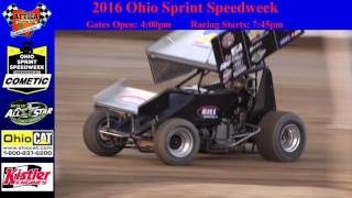 June 17th, Ohio Speedweek at Attica Raceway Park