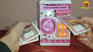 Mini ATM Machine Unboxing & Testing - chunmun toy tv