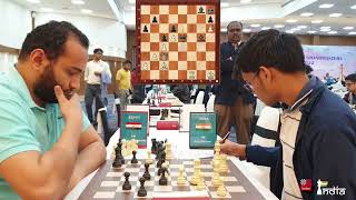 17-year-old talent Anuj Shrivatri beats GM Hesham Abdelrahman | Gujarat GM 2022