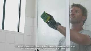 CLR - How to clean your Shower Screen with NEW CLR Ready to Use 750ml Spray