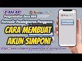 CARA MEMBUAT AKUN SIMPONI