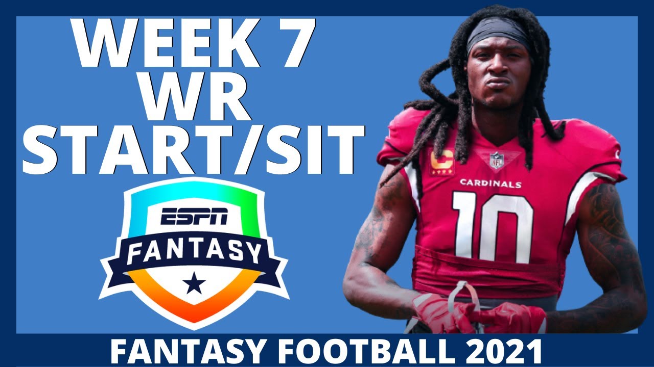 2021 Fantasy Football - Week 7 Wide Receivers - MUST Start Or Sit ...