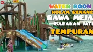 Water Bum/Kolam Renang Rawa Meja sasak jati Tempuran Karawang.