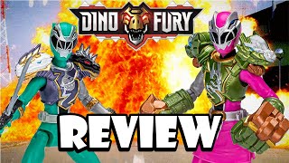 Smash Armor Pink Ranger \u0026 Cosmic Armor Green Ranger Figures Review