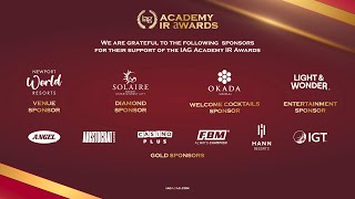 2024 IAG Academy IR Awards Highlights Video