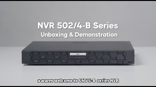 Introducing UNV 5-B Series NVR