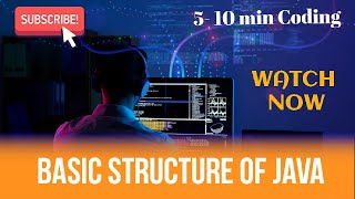 Basic Structure of a Java Program: Understanding our First Java Hello World Program