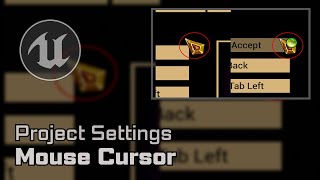 UE5 - Change Mouse Cursor (Software Cursor)