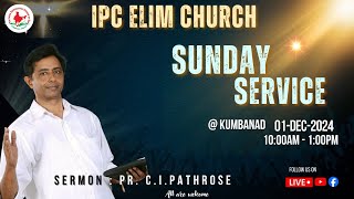 SUNDAY SERVICE - 01/12/2024