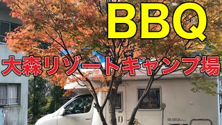 アメリカンコッカースパニエル  (犬連れお出かけ) 紅葉とBBQ