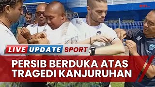 Skuad Persib Bandung Tunjukan Simpati ke Korban Kanjuruhan, Pakai Pita Hitam di Lengan saat Latihan