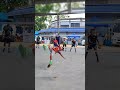 handstand roll spike kid 😱🔥 sepaktakraw recommended