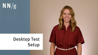 How to Setup a Desktop Usability Test