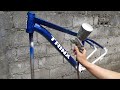 trinx majes limited edition 29er restoration customized paint mtb custom howto