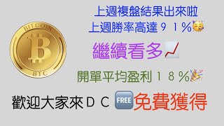 上周複盤結果勝率91%最多盈利高達58%!比特幣以太幣持續看多!?什麼時候開始做空，註冊抽獎活動剩餘4天完全免費快來參加[字幕]#BTCETH分析 #加密貨幣分析 《每日行情分析》月亮先生Crypto