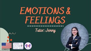 EMOTIONS AND FEELINGS | ອາລົມ ແລະ ຄວາມຮູ້ສຶກ