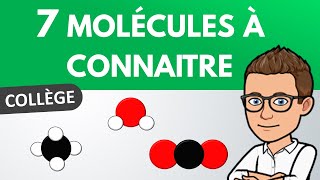 Molécule 👉 modèle moléculaire \u0026 formule chimique à connaitre | Physique-Chimie