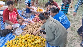 เลาะตลาดคลองถม ของกินเยอะมาก ทุกเสาร์ยามแลง.