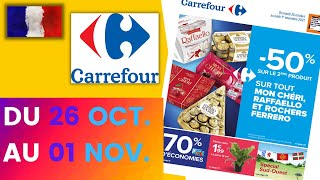 catalogue CARREFOUR du 26 octobre au 1 novembre 2021 💛 Arrivage - FRANCE