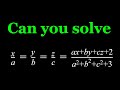 A Ratio Problem from Further Mathematics