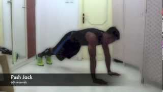 Insanity Workout Fitness TEST Full Video