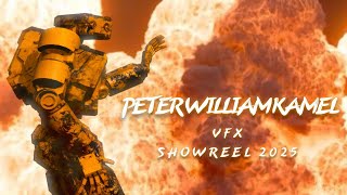 VFX Showreel 2025 by Peter William Kamel