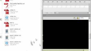 Adobe Flash CS4 Video Tutorial part 21 Flash Video Export MOV