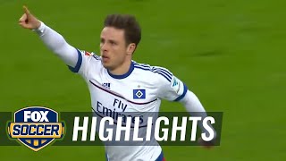 Muller equalizes for Hamburg with thunderous strike | 2015–16 Bundesliga Highlights