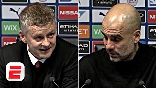 Solskjaer and Guardiola condemn fans’ behaviour in Manchester derby | Carabao Cup