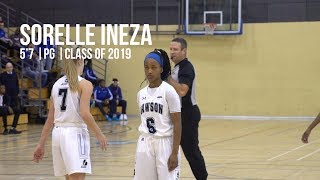 NCAA D1 HOFSTRA UNIVERSITY COMMIT Sorelle Ineza 5'7 PG Class of 2019 | Official Half Season Mixtape