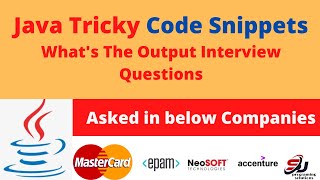 Tricky coding interview questions on java | Interview Preparation | What will be the output ? Part 3