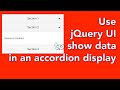 10 - Accordion formatting with jQuery UI