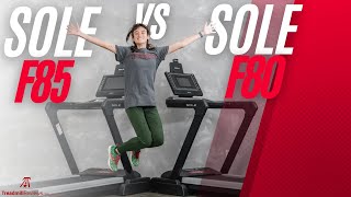 Sole F80 vs F85 Treadmills | Comparing 2 Of The BEST Treadmills