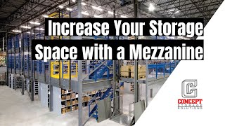 Increase Your Warehouse Storage Space With Mezzanines