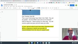 CW- Culminating Task- You do Assignment