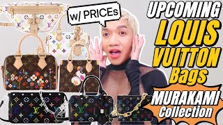 UPCOMING LOUIS VUITTON Bags (w/PRICEs) launching JANUARY 2025 MURAKAMI x LV Drop 1 Collection Part 1