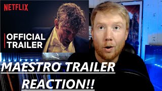 Maestro | Official Trailer REACTION!! | Netflix | Bradley Cooper