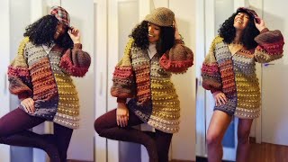 Learn how to design your own Crochet Tunic dress with my method 😍