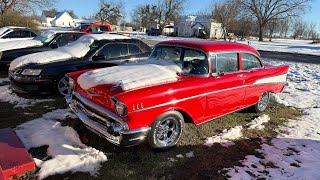 I Accidently Left my 57 Chevy Outside in a Snowstorm